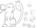 Rattata lineart by Neos8
