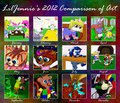 LilJennie's 2012 Comparison of Art