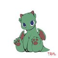 cute little dragon by TMNTSquad234