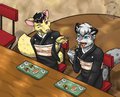 Sushi Night by CrimsonKeaton