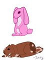Bunny Doodles by inkyblacknight
