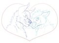FREE V-Day YCH couple animation -