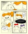 TMNT - First Kiss LxM: Page 3 by KungFuMikey
