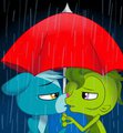 Under my umbrella  by Luckynight48