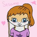 First drawing of female Sesame by LibidinousWonder