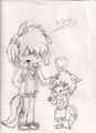 Me with big brother Kei by CamillaPrower