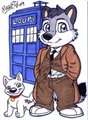 Loupy as the 10th Doctor by Loupy