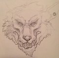 Big bad wolf WIP by DrakonVectarusArts