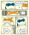 TMNT - First Kiss LxM: Page 15 by KungFuMikey