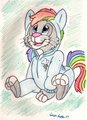 "I'm Rainbow Dash too" by SilverSimba01