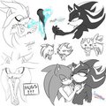 Some of Sonadow and Mephilver by Croix10