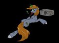 Littlepip Pin Up by Zubias
