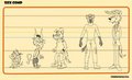 Steppenwolf's characters - Size comparison by Steppenwolf1996