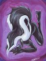 Skunk Boy-Oil Painting