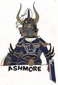 Final Fantasy Warrior of Light Badge- Ashmore
