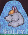 Wolfy Badge