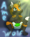 C: Ame wolf badge