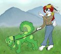 Lilly and Dew by ShinesArt