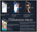 COMMISSION PRICE SHEET!