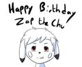 Happy birthday Zappy by Zapthechu