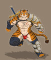 Tiger Swordman by ShinodaKuma