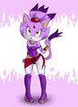 Blaze's new outfit :Argento's event:
