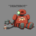 Robot - Deathbot (art)  by Musuko42