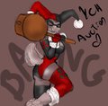 OPEN- YCH AUCTION- Harley quinn