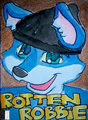 Rotten Robbie Badge BLFC 2014