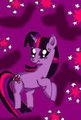 Twilight Sparkle with background