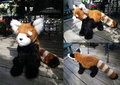 Red Panda Plush by SilentRavyn