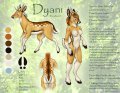 Dyani Ref Sheet (Personal Character)  by SilentRavyn