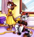 Playing Dress-Up by KittyPrint
