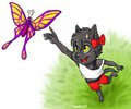 Lycan and the butterfly