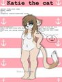 Katie the cat reference 2014 by Ponichrome