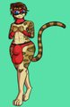 Wrestler leopard by batartcave