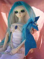 BJD Ocean Mist with Aquarius plush 