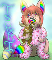 tsuki easter badge 2014