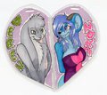 Couple Love Badge by Drakeclaw