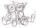 Plushie Klo Klo and Jolty