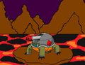 Arturtle, the fire tank pokemon by kaijubunny
