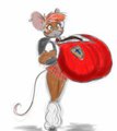Joyeux the Lab Mouse by DNLtiger04