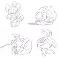 some tails doodles by PersiCute