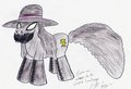 Old Commission: Undertaker pony version