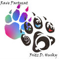 Fritz's and Party's paws