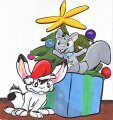 BunnyHugger at Christmas 