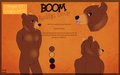 Boom reference sheet by Inabi