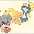 Goombella e Midna Hat Swap