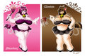 Sexy Cow Maids by EvilRick