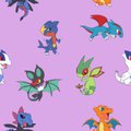 Chibi Dragon Pokemon Background